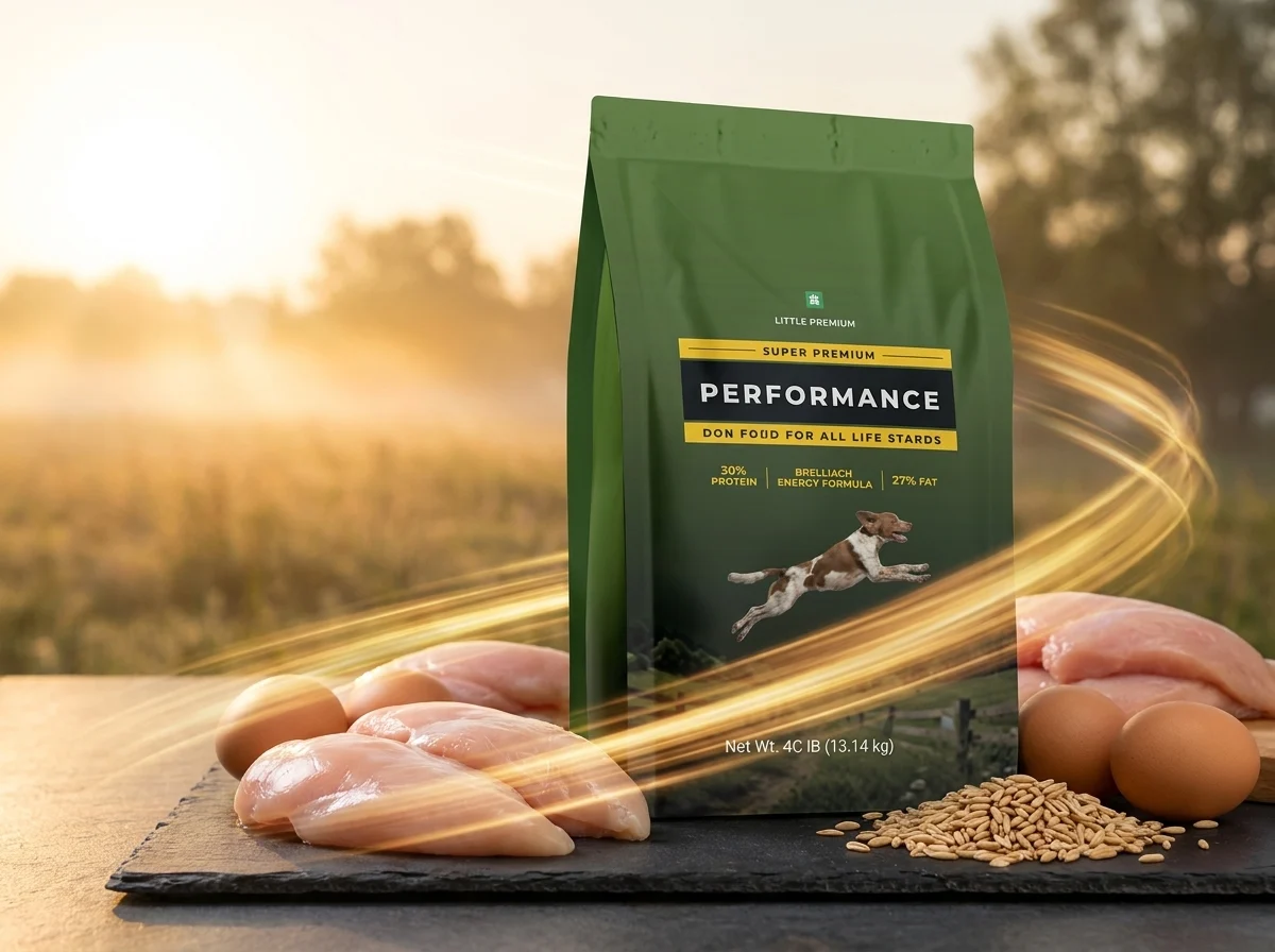 Life’s Abundance Performance dog food bag