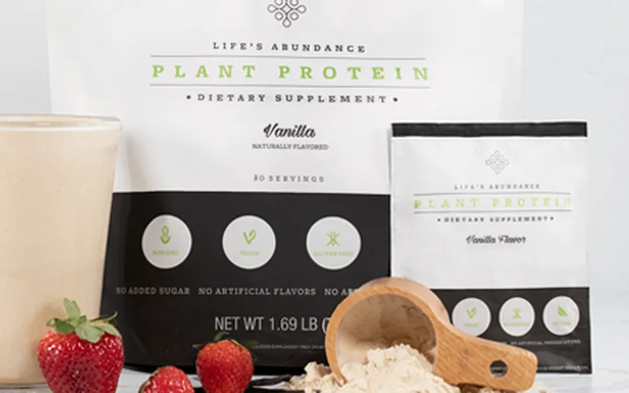 Life's Abundance Plant Protein powder